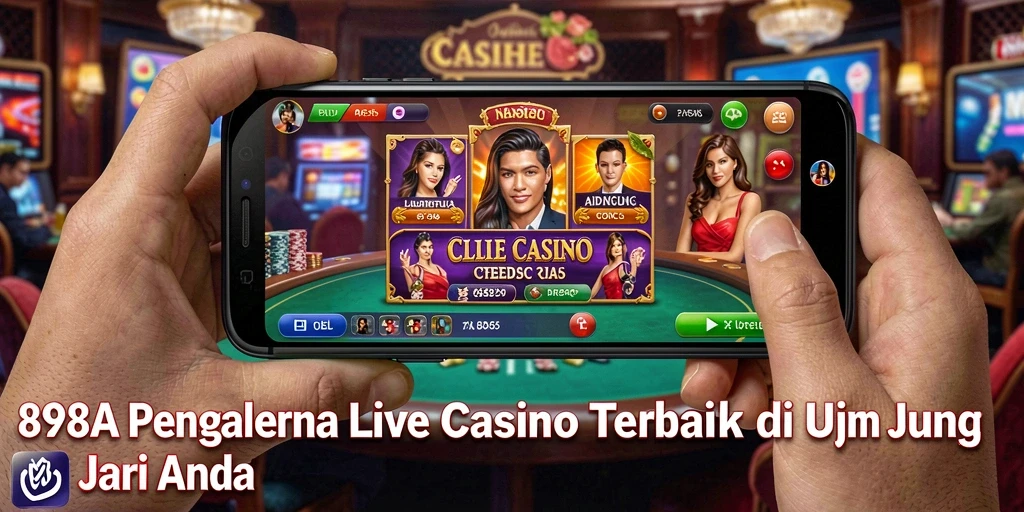 Tampilan gameplay Live Casino yang interaktif dan mendebarkan.