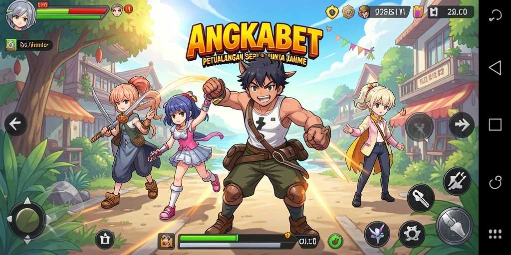 Tampilan menarik dari gameplay ANGKABET yang penuh aksi.