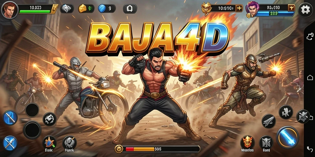 Tangkapan layar BAJAJ4D menunjukkan aksi seru di arena pertempuran.