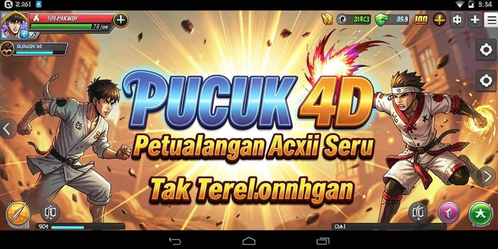 Gameplay seru dan menegangkan di PUCUK4D.